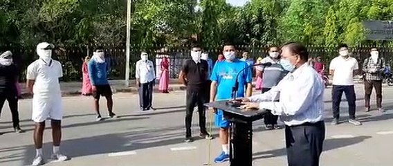 वीडियो : ‘कोरोना को हराना है, नागौर को जिताना है’ का लिया संकल्प