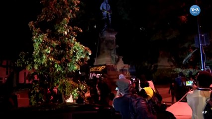 Konfederasyon Heykelleri Yıkılmaya Devam Ediyor