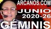 GEMINIS JUNIO 2020 ARCANOS.COM - Horóscopo 21 al 27 de junio de 2020 - Semana 26