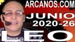 LEO JUNIO 2020 ARCANOS.COM - Horóscopo 21 al 27 de junio de 2020 - Semana 26