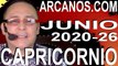 CAPRICORNIO JUNIO 2020 ARCANOS.COM - Horóscopo 21 al 27 de junio de 2020 - Semana 26