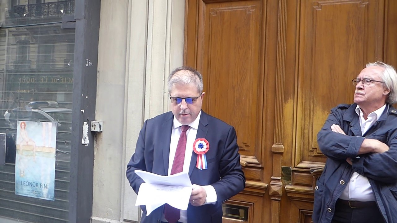 "APPEL DU 18 JUIN" Discours de Jean-Luc Pujo - 18 juin 2020 - Paris