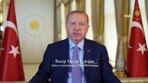 -Cumhurbaşkanı Erdoğan: 'Irk, din, dil, etnik köken ayrımı yapmadan herkese kucak açtık'