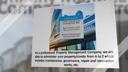Property and Condo Management Company Montreal