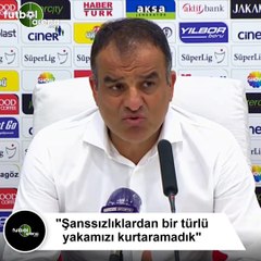 Tahir Karapınar: "Şanssızlıklardan bir türlü yakamızı kurtaramadık"