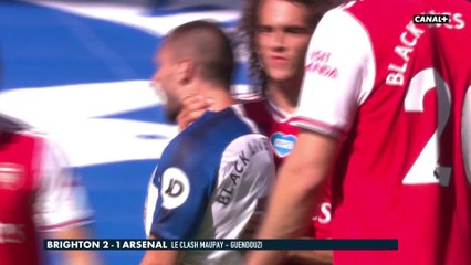 Brighton / Arsenal : Grosses tensions entre Maupay et Guendouzi