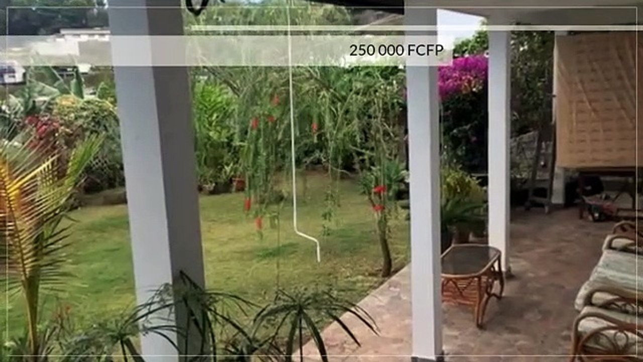 A louer Maison F4 (meublée/équipée) Miri, Punaaauia - Vue Moorea