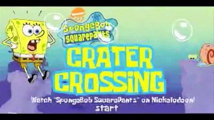 SpongeBob SquarePants Crater Crossing (Flash Game)