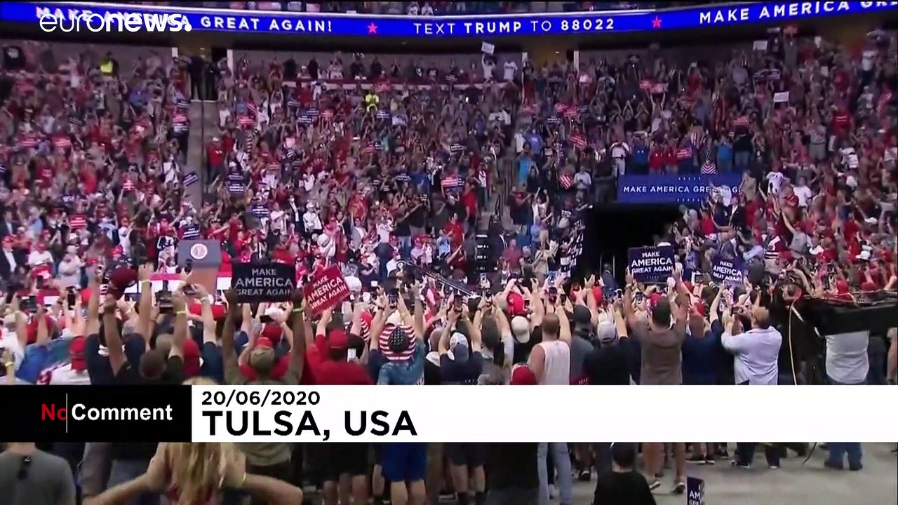 Trump: Erste Massenveranstaltung seit Coronakrise