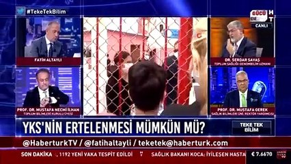 Dr. Savaş: Salgın riski yoksa YKS’nin yapılacağı sınıflara risk olmadığını söyleyen bakanların ve arzu ederse Cumhurbaşkanı’nın davet edilmesi gerekiyor
