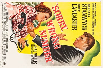 Sorry Wrong Number movie (1948) - Barbara Stanwyck, Burt Lancaster, Ann Richards