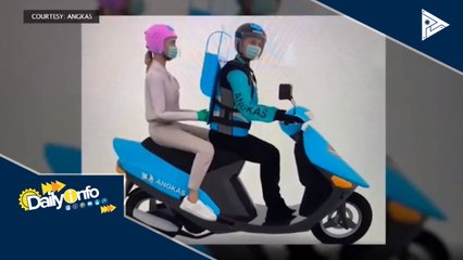 Prototype ng motorcycle taxi services, pinag-aaralan ng IATF at DOTr