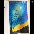 Oil pastel scenery for beginners step by step --Oil Pestal Scenery Drawing