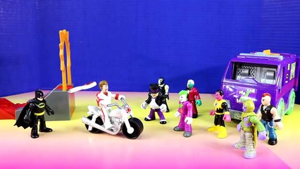 Imaginext Batman Rides Toy Story Duke Kaboom Stunt Cycle - Mohawk Dude & Superheroes