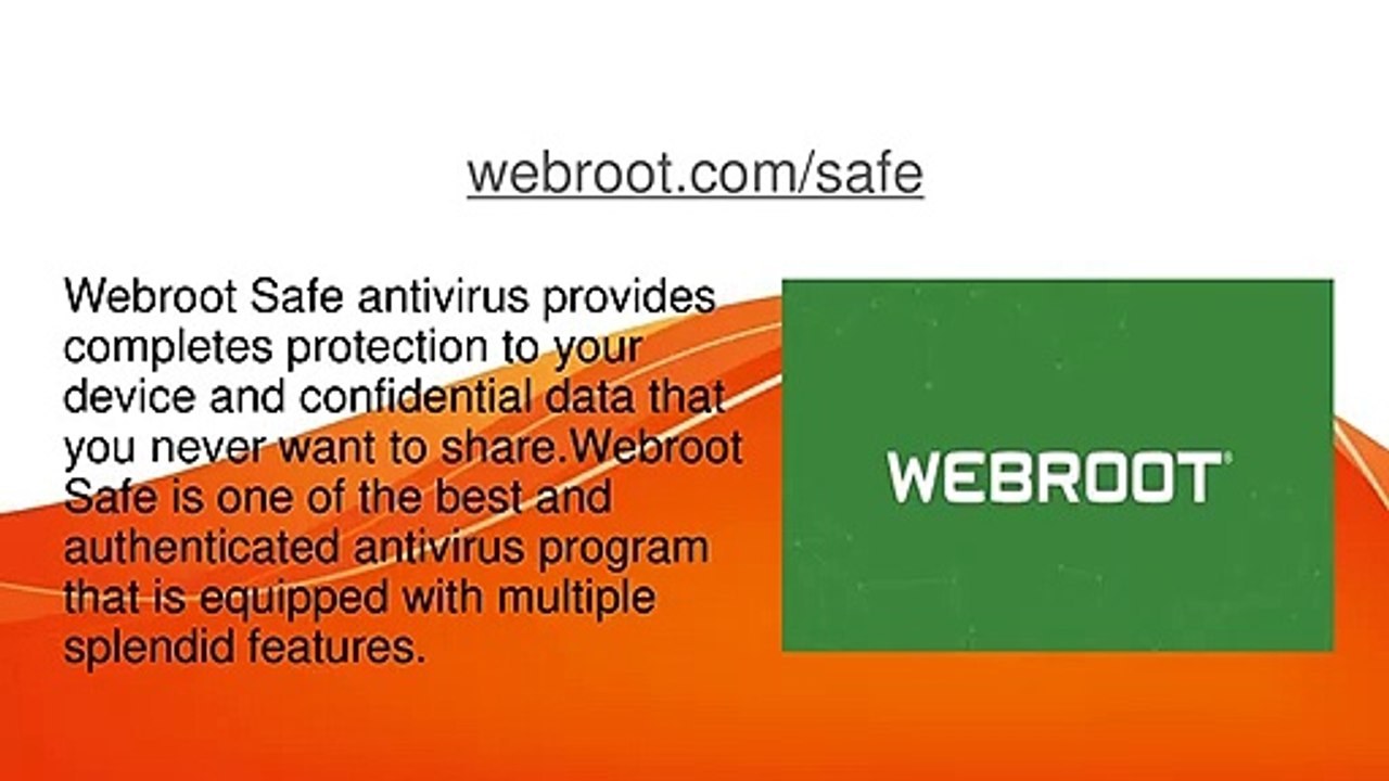 webroot safe