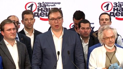 Klarer Sieg für Regierungspartei SNS bei Parlamentswahl in Serbien