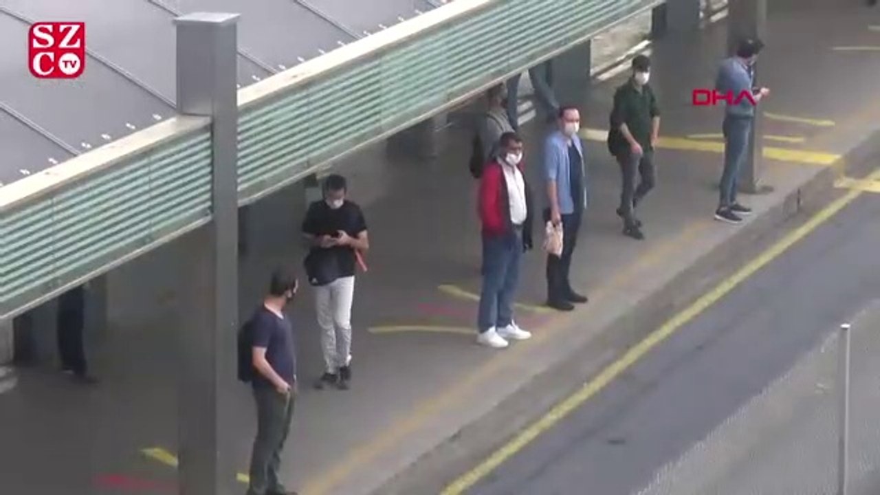İstanbul'da trafik yoğunluğu