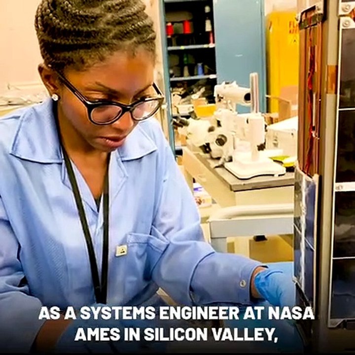 Les visages de la Diaspora : Reine Dominique Ntone, Une carriere prometeuse à la NASA