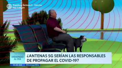 Domingo al Día: Antenas 5G serían las responsables de propagar el Covid-19