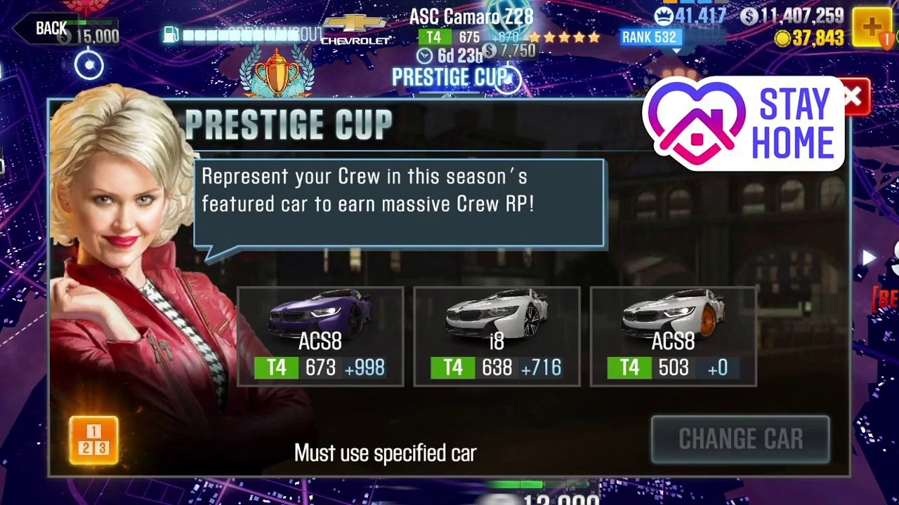 #104 CSR Racing 2 | Prestige Cup | BMW i8