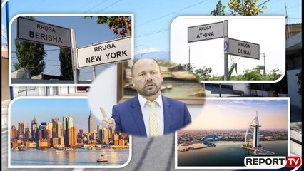 Download Video: Report TV - Nga Dubai e deri te New York, qytetari ZBULON live emrat PIKANT të rrugëve në Kamëz