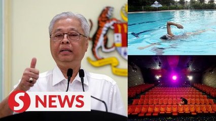 Download Video: Ismail Sabri: Cinemas, pools to be opened on July 1