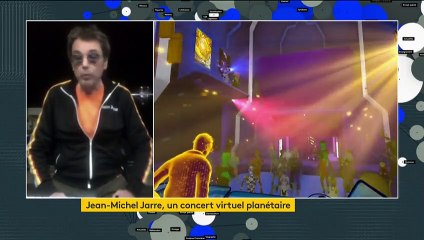 "J'ai dû perdre deux kilos et mon avatar aussi !" : le concert virtuel de Jean-Michel Jarre pour la Fête de la musique 2020
