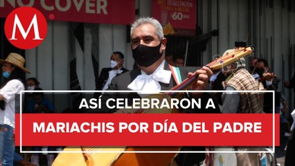 Mariachis se congregaron en Garibaldi y reciben despensas