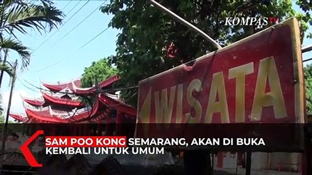Wisata Sam Poo Kong Kembali Dibuka