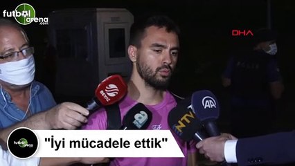 Furkan Soyalp: "İyi mücadele ettik"