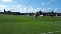 Football: le Club de Bruges reprend l'entrainement