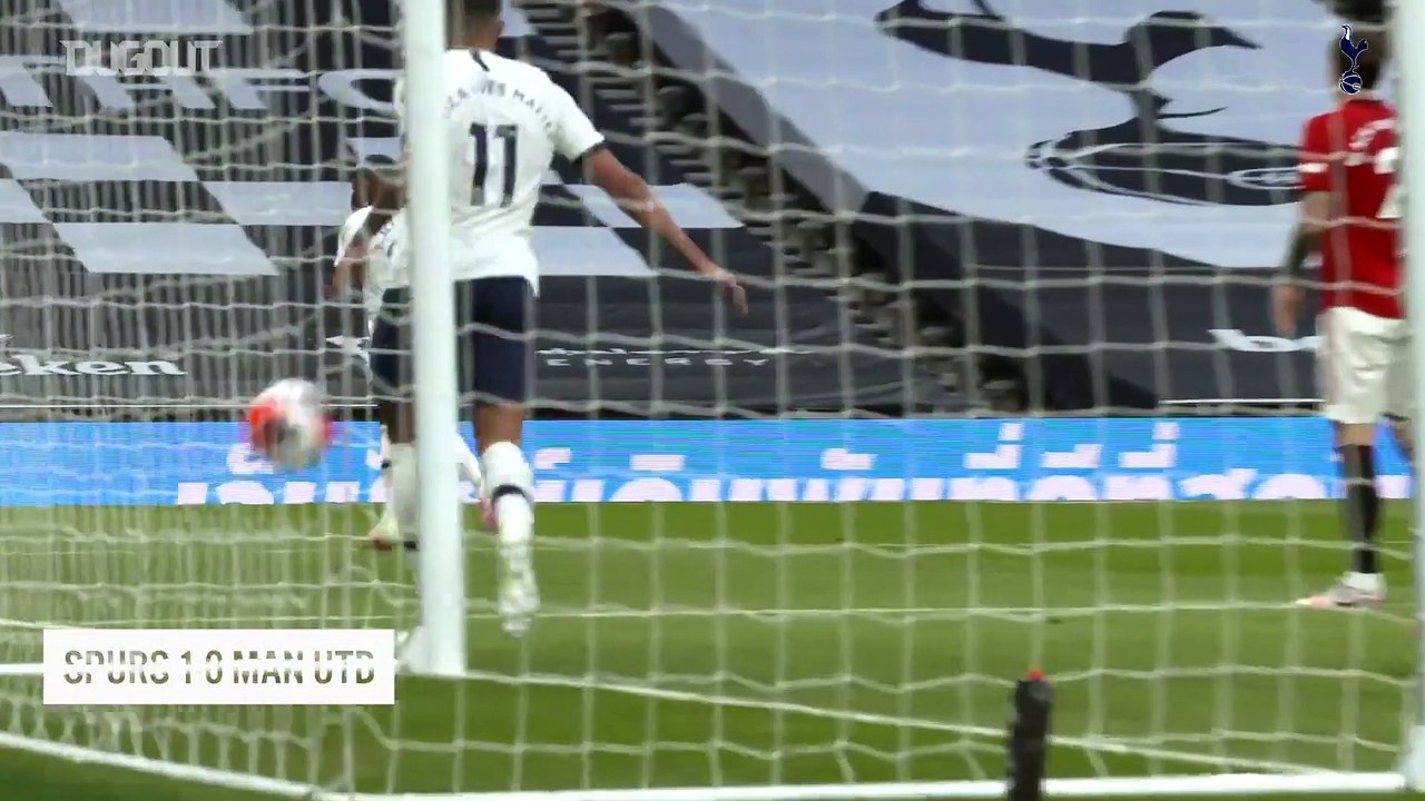 Steven Bergwijn'in Manchester United'a Attığı Golün Saha Kenarı Çekimi