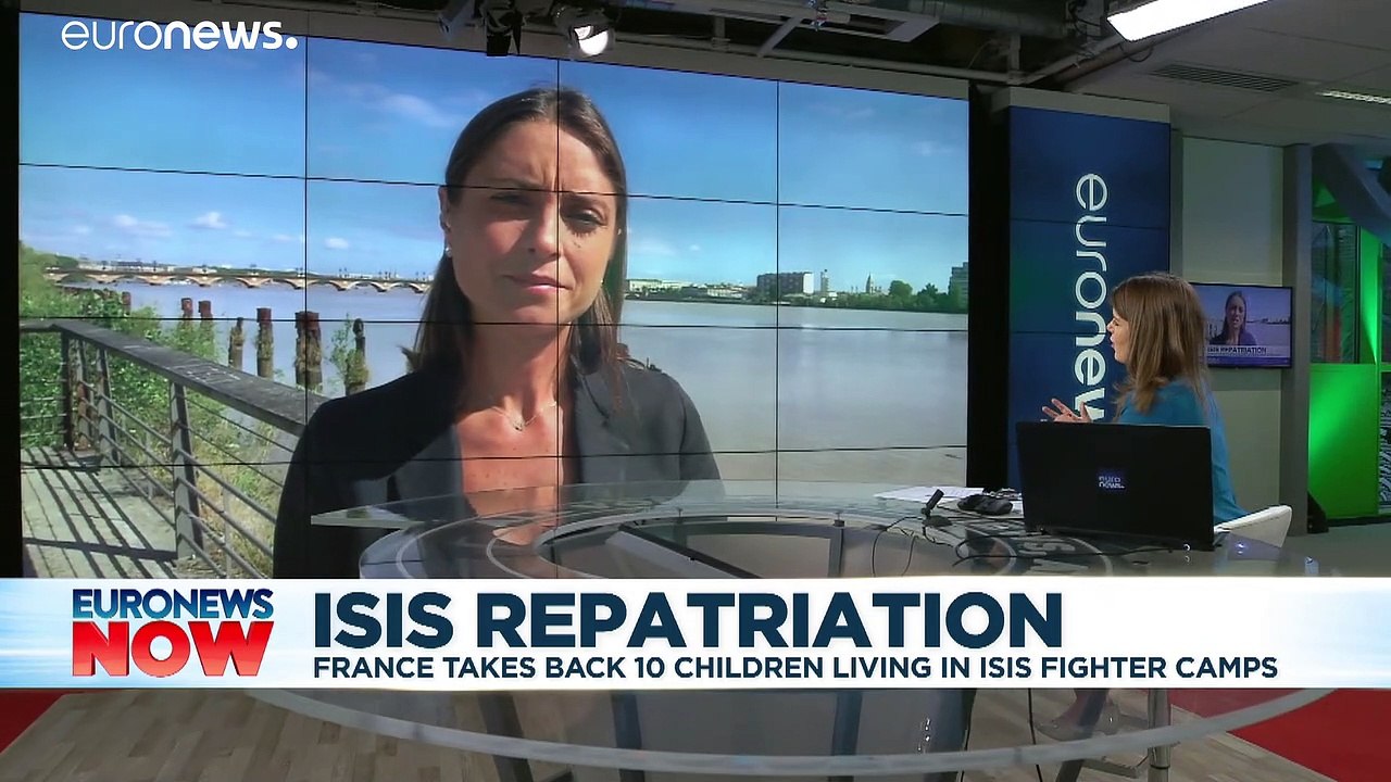 France repatriates ten children of French jihadists from Syria