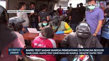 Rapid Test Sasar Warga Pendatang Di Puncak Bogor