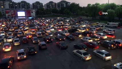 Arabada sinema keyfi