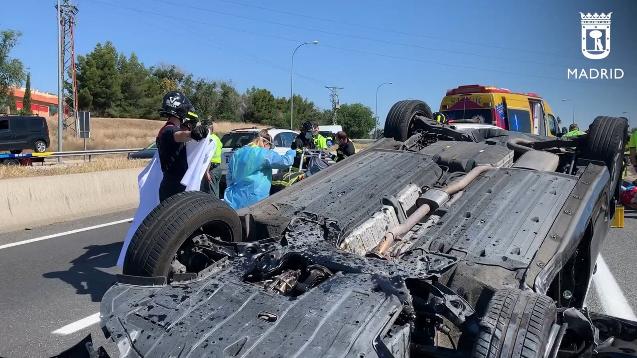 Muere una mujer de 93 años en un accidente en la A-4