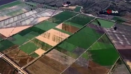 Geçtiğimiz yıl sonu kuraklık yaşanmıştı, dünkü yağışla birlikte taşan Gölbaşı Göleti böyle görüntülendi