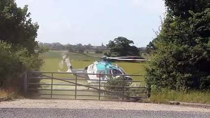 Air ambulance leaves scene after serious crash on A27 outside Chichester