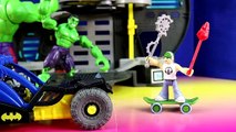 Imaginext Skateboard Dude Controls Bend And Flex Hulk - RC Mega Mighties Spider-man Robot Superhero