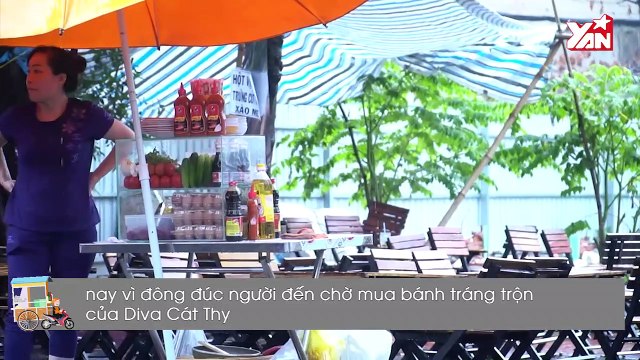 NGƯỜI SG ĐỘI MƯA ĐỢI MUA BÁNH TRÁNG - MỖI THÁNG CÁT THY THU VỀ 20 TỶ?