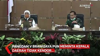 Malang Raya Belum Bisa New Normal, Pangdam Minta Kepala Daerah Tidak Kendor