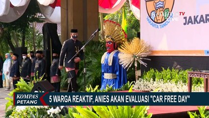 5 Warga Reaktif Corona Pasca Mengikuti Car Free Day, Anies: Hari Ini akan Dievaluasi