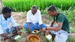 Crab Catching & Cooking at Agricultural Land || VillageLife ||