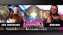 AJPW - 10-18-2014 (BCW Excellence) - Joe Doering (c) vs. Rhino (Triple Crown Title)