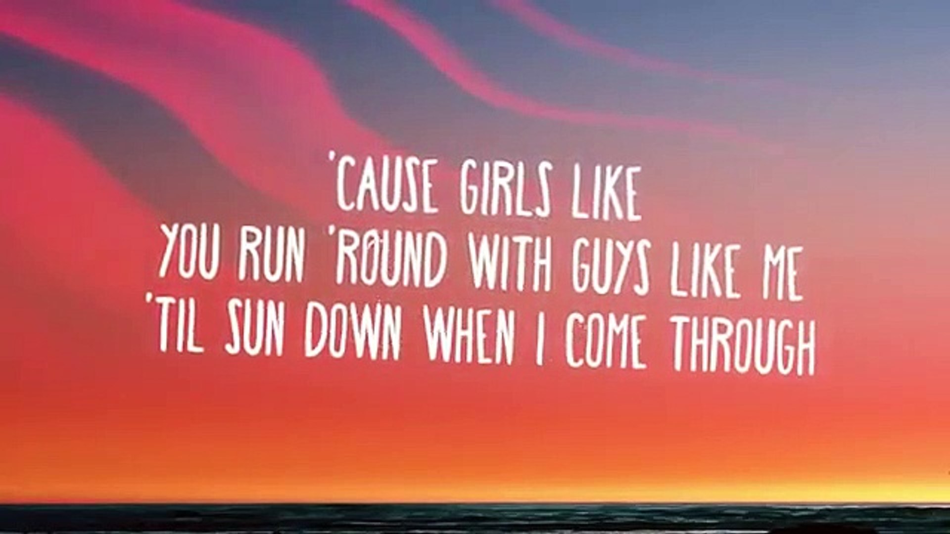 Maroon 5 girls like you lyrics