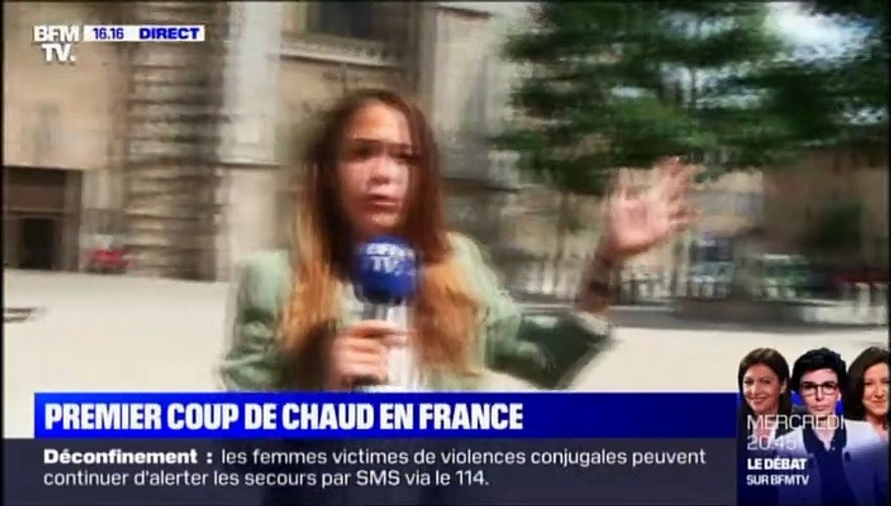 Il fait chaud à St Maximin la Ste Baume en direct surbfm 22 juin 2020