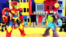 Superhero Family Vs. Superhero Family ! Mega Battle ! Superhero Toys