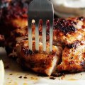 Grilled Chicken With Mint Raita