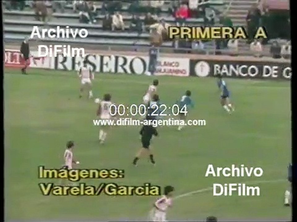 Velez Sarsfield vs Huracan - Primera A 1984