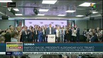 Gana partido del presidente serbio elecciones legislativas